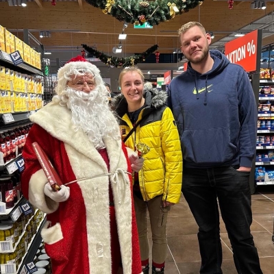Weihnachten im REWE